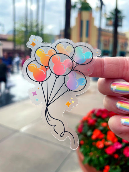 Magical Mickey Balloons Sticker