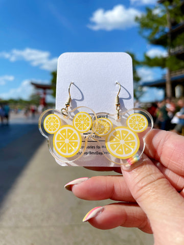 Mickey Lemon Earrings