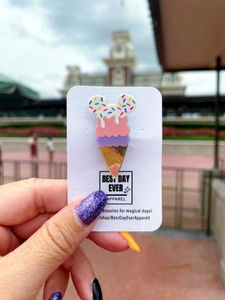 Mickey Ice Cream Pin